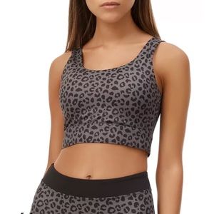 All Fenix Jagger Leopard Print Sports Bra Size Large